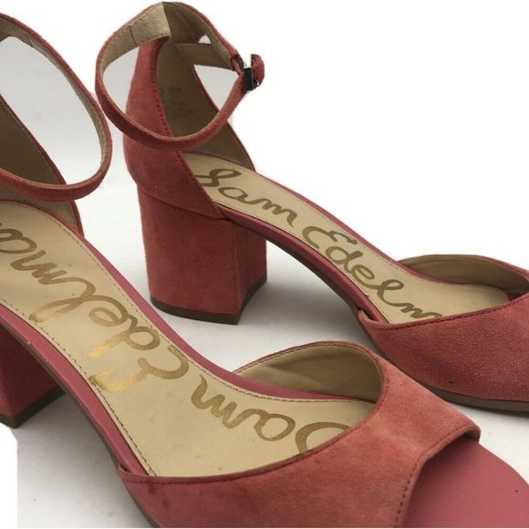 Sam Edelman Susie Coral Size 7 - Picture 3 of 5